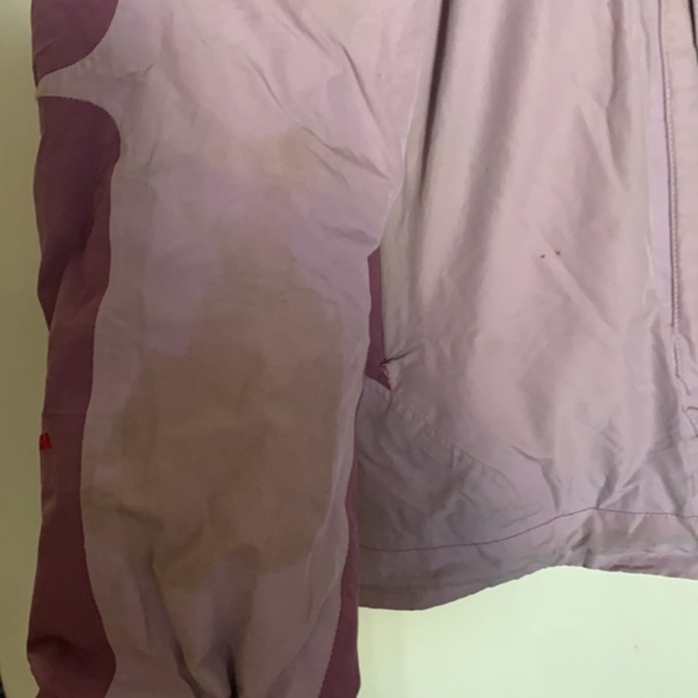 The north face 2 tones purple coat jacket size small - Picture 4 of 7